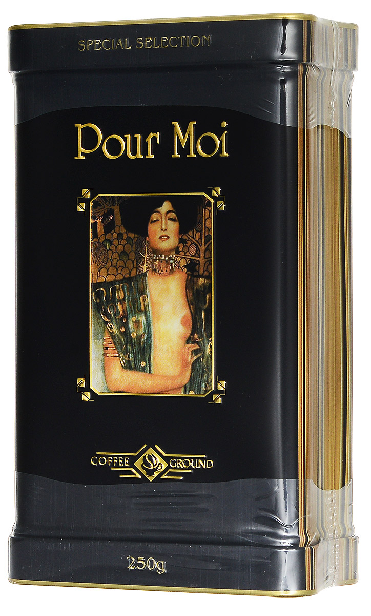 Pour Moi кофе молотый в подарочной упаковке, 250 г4600946000841 Pour Moi кофе молотый в подарочной упаковке, 250 г4600946000841Изысканный бленд Pour Moi выбран для вас лучшими французскими дегустаторами из 100 превосходных смесей элитного кофе. В составе присутствуют отборные зерна коллекционных сортов Арабики свежего урожая, собранные вручную и обработанные влажным способом на высокогорных плантациях Колумбии, Кении и других стран Латинской Америки и Африки.