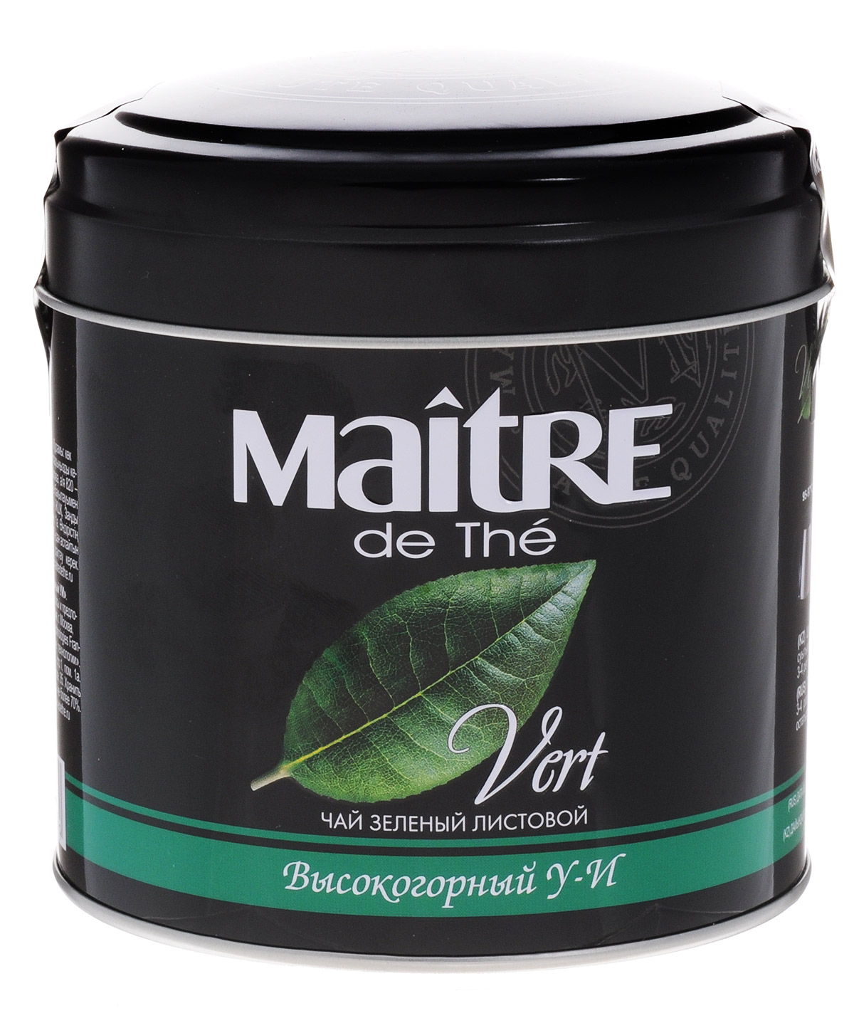 Maitre de The Высокогорный У-И зеленый листовой чай, 100 г (жестяная банка)0120710 Maitre de The Высокогорный У-И зеленый листовой чай, 100 г (жестяная банка)0120710Редкий сорт листового зеленого чая – Высокогорный У-И с севера китайской провинции Фуцзянь. Согласно древней легенде, великий долгожитель Пэн Цзу привел своих враждующих сыновей – воинственного У и созерцательного И высоко в горы и велел им поклясться друг другу в вечной дружбе. Чтобы скрепить договор, старец воткнул в землю посох, который пустил корни и превратился в чайное дерево. С тех пор прекрасный чай с мягким вкусом и особенным цветочным ароматом называют Высокогорный У-И.