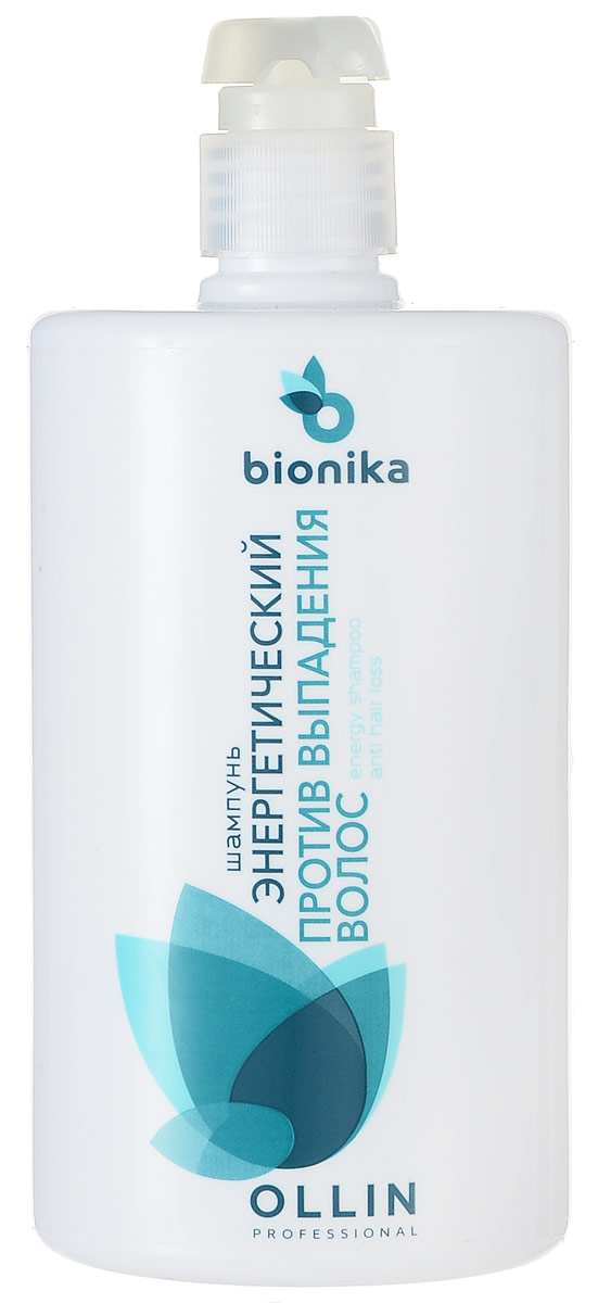 Ollin Шампунь энергетический против выпадения волос BioNika Energy Shampoo Anti Hair Loss 750 млFS-00897 Ollin Шампунь энергетический против выпадения волос BioNika Energy Shampoo Anti Hair Loss 750 млFS-00897Энергетический шампунь Ollin BioNika Energy Shampoo Anti Hair Loss, стимулирующий рост волос и препятствующий их выпадению. Бережно очищает волосы, придает волосам энергию и тонус. Активные компоненты способствуют увеличению жизненного цикла волос. Состав: Прокапил – замедляет старение фолликулов, что предотвращает выпадение волос, улучшает микроциркуляцию, стимулирует клеточный метаболизм. Креатин С-100 - натуральные производные аминокислот. Сглаживают кутикулу, увеличивают объем, придают жизненную силу волосам, делают их более мягкими, гладкими и блестящими. Пентиленгликоль – обладает влагоудерживающим свойством.
