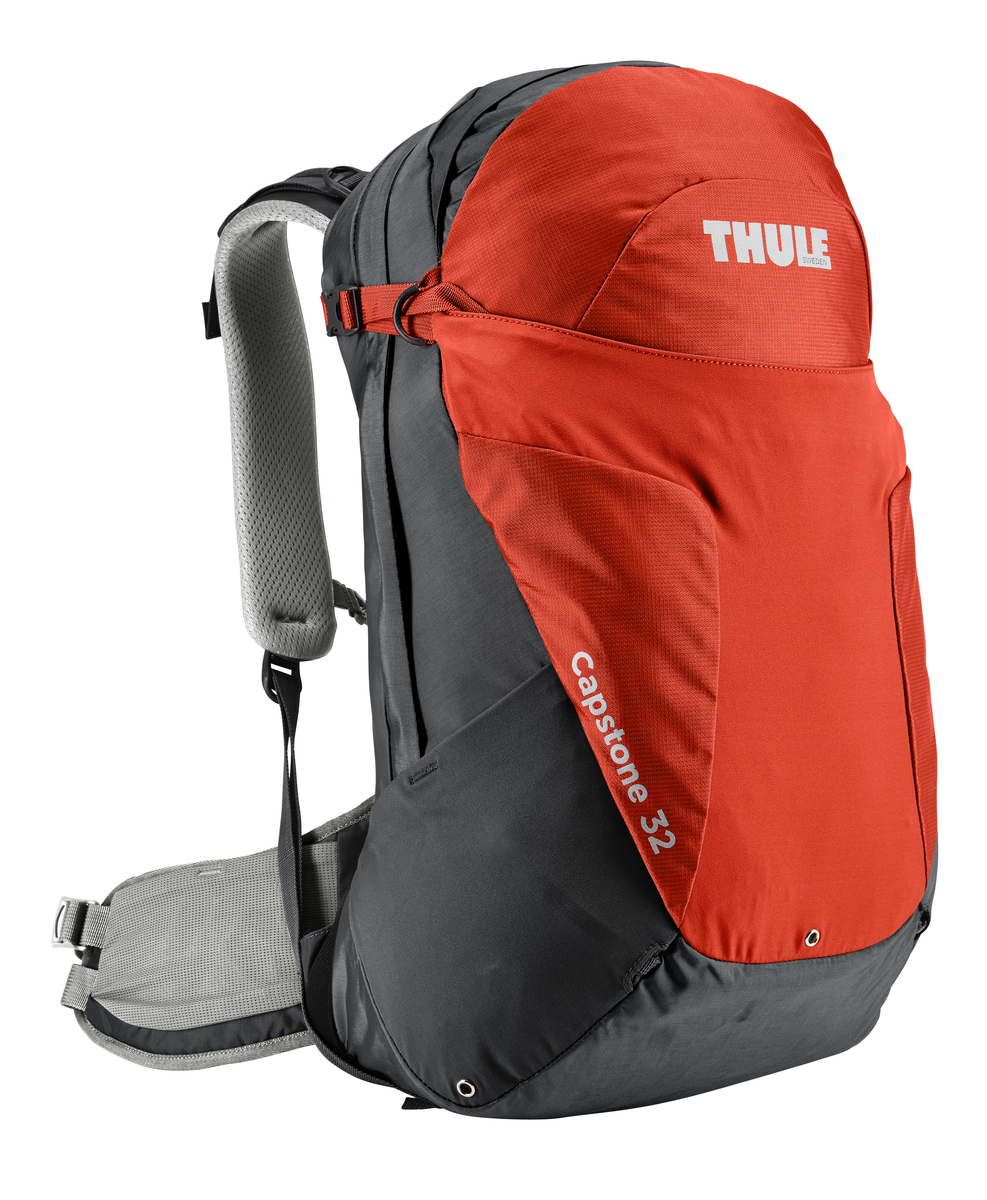 Рюкзак мужской Thule Capstone, цвет: оранжевый, 32л207104 Рюкзак мужской Thule Capstone, цвет: оранжевый, 32л207104Мужской рюкзак для пеших путешествий Thule Capstone вместительностью 32 лМужской рюкзак для пеших путешествий Thule Capstone 32 л Thule Capstone 32 л идеально подходит для однодневных путешествий или коротких походов. Рюкзак снабжен системой крепления MicroAdjust, которая обеспечивает максимальную регулировку для идеальной посадки, натягиваемой сеточной задней панелью для максимальной воздухопроницаемости и вшитой накидкой от дождя.