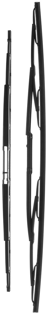 Щетка стеклоочистителя Bosch 539, каркасная, длина 55/65 см, 2 шт3397001539 Щетка стеклоочистителя Bosch 539, каркасная, длина 55/65 см, 2 шт3397001539Комплект Bosch 539 состоит из двух щеток разной длины, выполненных по современной технологии из высококачественных материалов. Они обеспечивают идеальную очистку стекла в любую погоду. TWIN - серия классических каркасных щеток от компании Bosch. Эти щетки имеют полностью металлический каркас с двойной защитой от коррозии и сверхточный профиль резинового элемента с двумя чистящими кромками. Комплектация: 2 шт. Длина щеток: 55 см; 65 см.
