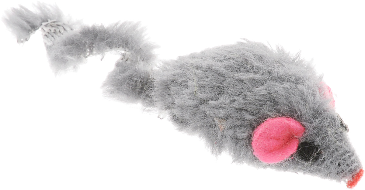 Игрушка для кошек Каскад Мышь, с коротким мехом, цвет: серый, длина 5 см27754633_серый Игрушка для кошек Каскад Мышь, с коротким мехом, цвет: серый, длина 5 см27754633_серыйИгрушка для кошек Каскад Мышь не позволит заскучать вашему пушистому питомцу. Играя с этой забавной игрушкой, маленькие котята развиваются физически, а взрослые кошки и коты поддерживают свой мышечный тонус. Игрушка выполнена в виде мышки с коротким мехом, розовыми ушками и длинным хвостом. Такая игрушка порадует вашего любимца, а вам доставит массу приятных эмоций, ведь наблюдать за игрой всегда интересно и приятно. Длина игрушки: 5 см. Длина игрушки (с учетом хвоста): 10 см.