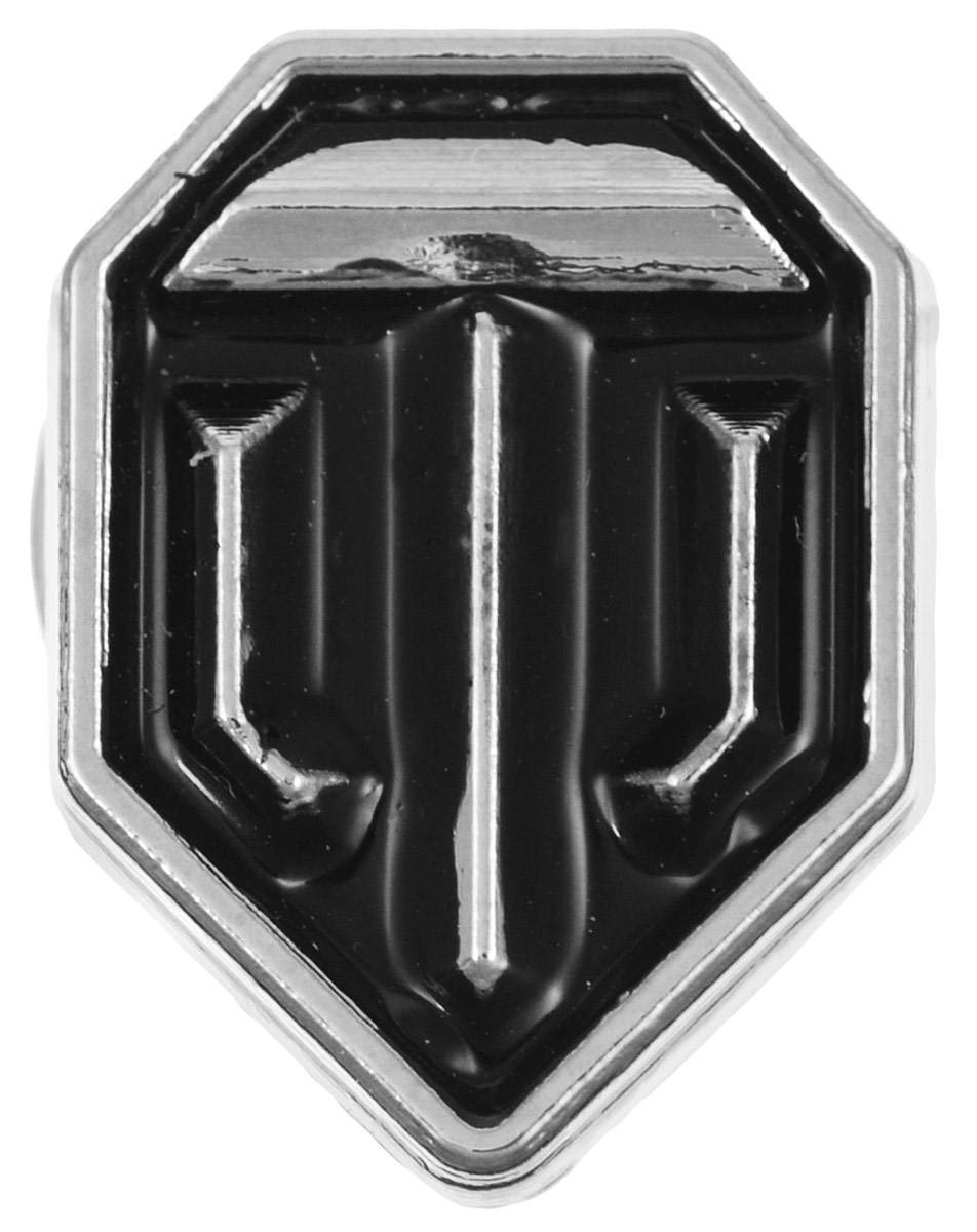 Значок World of Tanks Эмблема, цвет: серебряный, черный. 15541554 Значок World of Tanks Эмблема, цвет: серебряный, черный. 15541554Значок Эмблема от World of Tanks изготовлен из цинкового сплава. Значок выполнен в виде эмблемы игры. Крепится изделие с помощью застежки-гвоздика. Значок - это важный аксессуар истинного игрока.