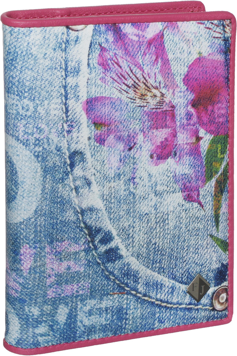 Обложка для паспорта и автодокументов женская Flioraj, цвет: голубой. 136-Jeans136-Jeans Обложка для паспорта и автодокументов женская Flioraj, цвет: голубой. 136-Jeans136-JeansУдобная и практичная обложка для паспорта и автодокументов от Flioraj выполнена из натуральной кожи высокого качества. Она украшена стильным фотопринтом в виде цветов на джинсовом фоне и пластиной с логотипом фирмы. Обложка содержит два прозрачных клапана для фиксации паспорта. Также внутри располагается съемный блок с файлами разного размера для автодокументов. Такая яркая и оригинальная обложка не только поможет сохранить внешний вид документов, но и станет стильным аксессуаром, идеально подходящим вашему образу. Обложка для паспорта и автодокументов может стать отличным подарком.