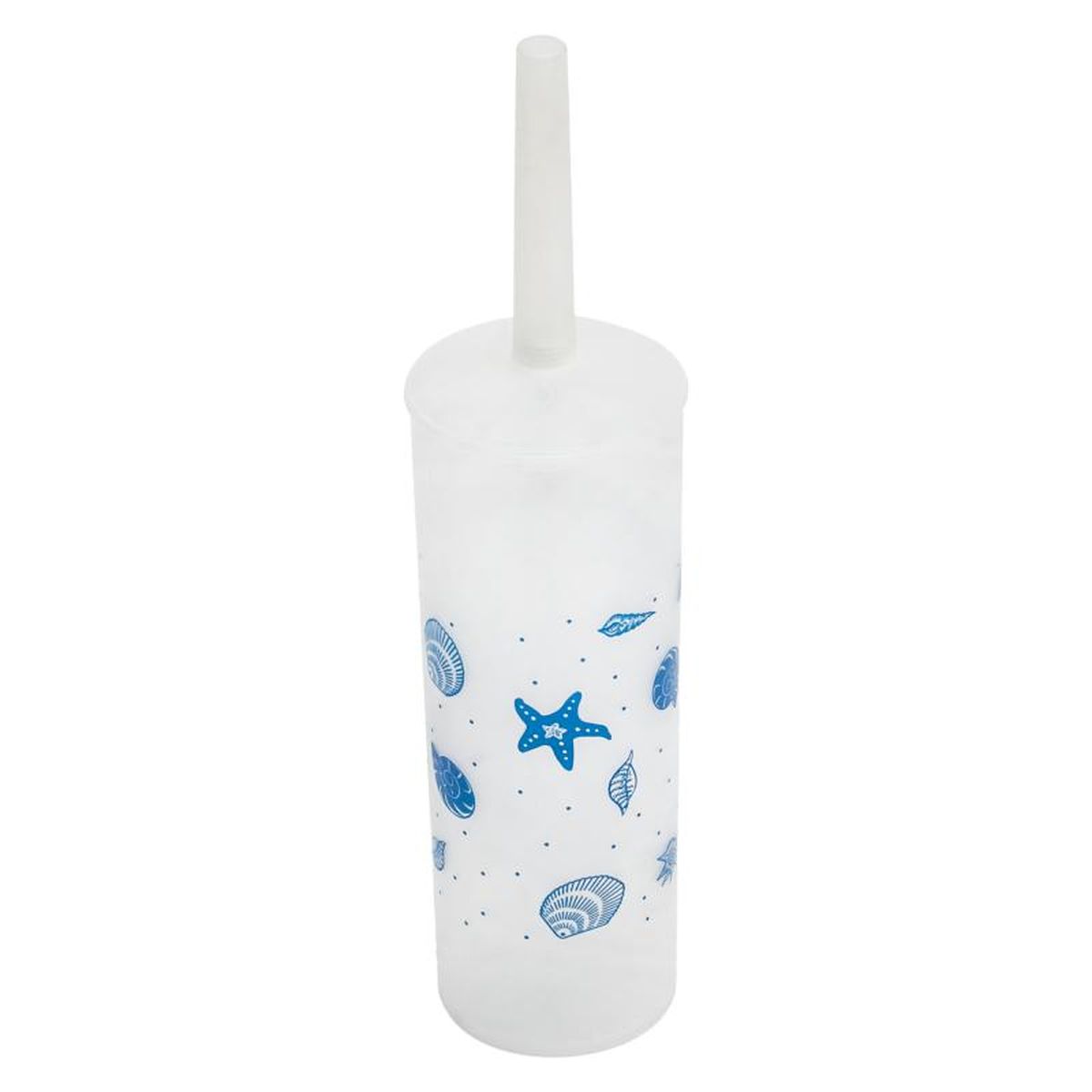 Ершик для унитаза Vanstore Summer White, с подставкой, цвет: белый, голубой68/5/3 Ершик для унитаза Vanstore Summer White, с подставкой, цвет: белый, голубой68/5/3Ершик для унитаза Vanstore Summer White выполнен из пластика и оснащен жестким ворсом. Подставка с устойчивым основанием не позволяет ершику опрокинуться. Ершик отлично чистит поверхность, а грязь с него легко смывается водой.Стильный дизайн изделия притягивает взгляд и прекрасно подойдет к интерьеру туалетной комнаты.