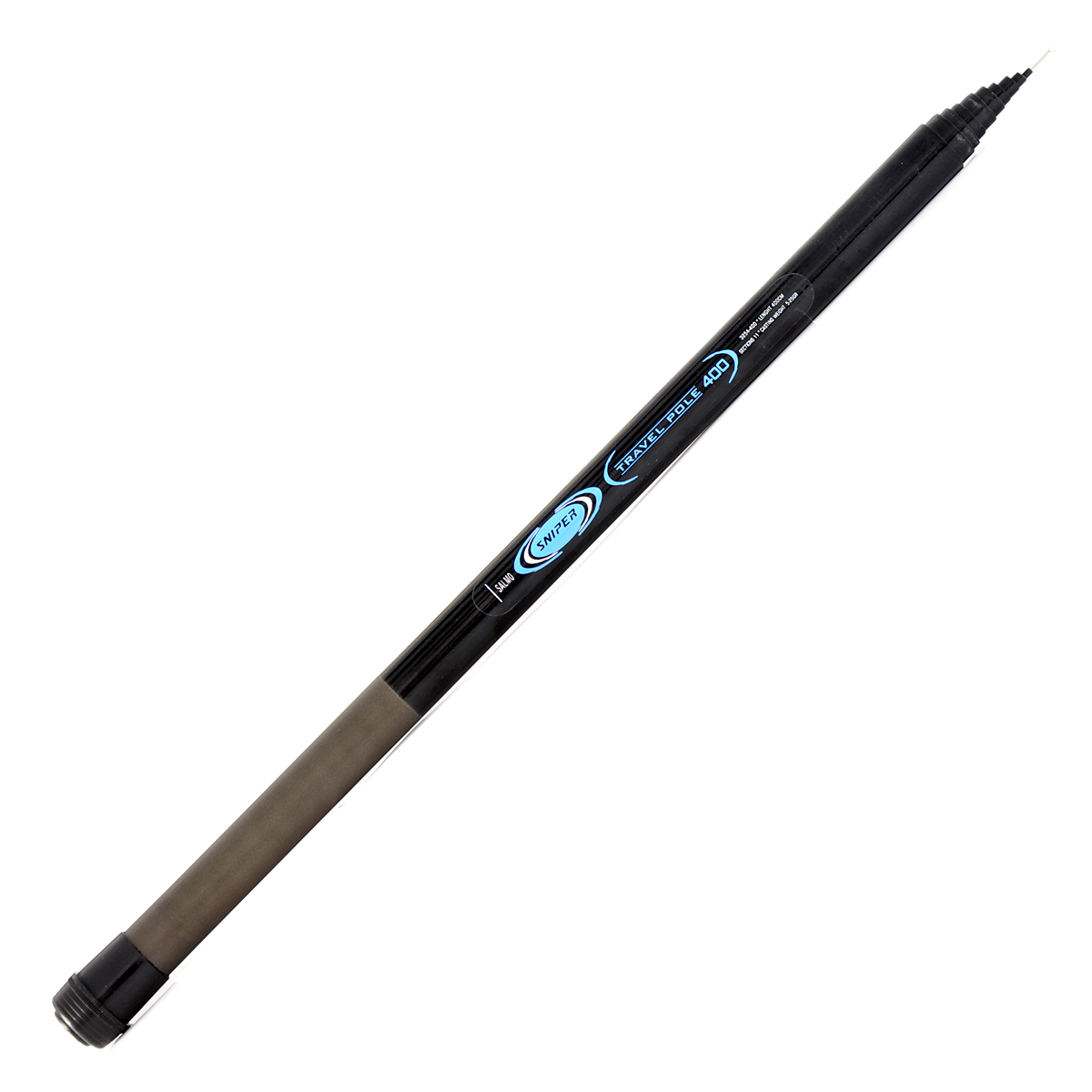 Удилище поплавочное без колец Salmo Sniper TRAVEL POLE 4.00, длина 4м, 5-25г3254-400 Удилище поплавочное без колец Salmo Sniper TRAVEL POLE 4.00, длина 4м, 5-25г3254-400Одно из самых компактных в транспортировке удилищ для глухой оснастки, что делает его удобным для походов и командировок. Конструкция удилища такова, что даже при большом количестве секций удилище не потеряло своей жесткости и строя. Для крепления оснастки на конце верхнего колена установлено нержавеющее колечко. - Материал бланка удилища – композит - Строй бланка средний - Тип удилища – TRAVEL - Конструкция телескопическая - Рукоятка с противоскользящим покрытием.