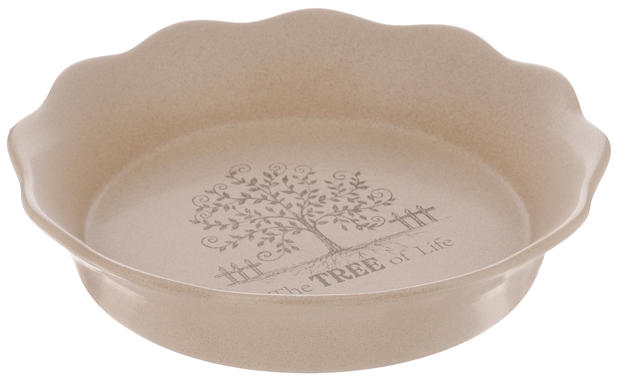 Форма для выпечки Terracotta Дерево жизни, диаметр 26 смTLY081-TL-AL Форма для выпечки Terracotta Дерево жизни, диаметр 26 смTLY081-TL-ALФорма для выпечки Terracotta Дерево жизни изготовлена из высококачественной керамики. Керамическая посуда имеет множество преимуществ, например, отсутствие выделений химических примесей, равномерный нагрев и долгое сохранение температуры позволяют придавать особый аромат пище, сохранять витамины и другие ценные питательные вещества. Изделие идеально подходит для выпечки, приготовления различных блюд и разогревания пищи в духовом шкафу или микроволновой печи, а также для хранения продуктов, в том числе в холодильнике. Форма Terracotta Дерево жизни станет отличным дополнением к вашему кухонному инвентарю, а также украсит сервировку стола и подчеркнет ваш прекрасный вкус. Можно использовать в микроволновой печи и духовке. Допускается мыть в посудомоечной машине. Диаметр формы (по верхнему краю): 26 см. Высота формы: 5,5 см.