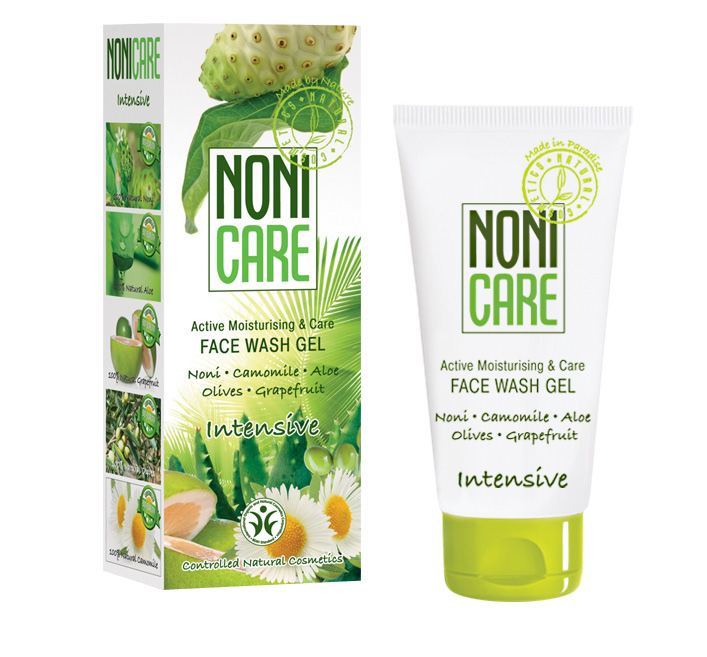 Nonicare Увлажняющий гель для умывания Intensive - Face Wash Gel 100 мл72523WD Nonicare Увлажняющий гель для умывания Intensive - Face Wash Gel 100 мл72523WDНежный гель для тщательного очищения кожи от макияжа, поверхностных загрязнений, отмерших роговых чешуек. Не нарушает PH-баланс и водно-жировую мантию кожи. Нежный гель на основе коктейля из сока фрукта Нони, экстрактов алое вера, масла оливы, грейпфрута и авокадо тщательно очищает кожу от макияжа, поверхностных загрязнений, отмерших роговых чешуек, не нарушая PH-баланс и водно-жировую мантию кожи. Защищает от вредного воздействия жёсткой воды. Обладает увлажняющим, освежающим и легким тонизирующим эффектом. Оказывает противовоспалительное действие и способствует нормализации процесса ороговения. Предупреждает появление черных точек (комедонов) и воспалительных элементов. Не сушит, не стягивает и не раздражает кожу. Мягкие ПАВы на основе кокосового масла деликатно очищают кожу от загрязнений и не нарушают ее барьерных функций. Экстракты грейпфрута и цветков горького апельсина тонизируют, выводят токсины и шлаки из кожи, оказывают антиоксидантное и антисептическое действие, предупреждают появление пигментации, улучшают эластичность кожи. Гель идеально подготавливает кожу к последующему нанесению косметических средств. Шелковистая, матовая кожа лица с утра и до вечера! Рекомендован для нормального, комбинированного и жирного типов кожи с 18 лет. Подходит для чувствительной кожи.
