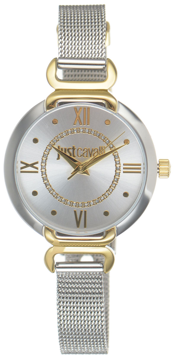 Часы наручные женские Just Cavalli, цвет: серебристый. R7253526502R7253526502 Часы наручные женские Just Cavalli, цвет: серебристый. R7253526502R7253526502Оригинальные женские часы Just Cavalli выполнены из нержавеющей стали с PVD-покрытием и минерального стекла. Изделие дополнено символикой бренда. Корпус часов выполнен из нержавеющей стали с PVD-покрытием. Циферблат дополнен минеральным стеклом, инкрустирован стразами и имеет степень влагозащиты равную 3 atm. Ремешок имеет классическую пряжку. Часы поставляются в фирменной упаковке. Часы Just Cavalli подчеркнут изящность женской руки и отменное чувство стиля у их обладательницы.