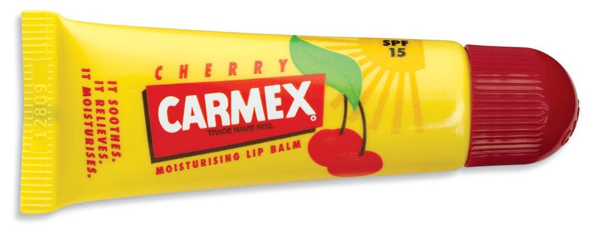 Carmex Бальзам для губ с ароматом вишни с защитой от воздействия ультрафиолета SPF15, туба в блистере, 10 г00703СХ Carmex Бальзам для губ с ароматом вишни с защитой от воздействия ультрафиолета SPF15, туба в блистере, 10 г00703СХУникальная формула CARMEX содержит специальные ингредиенты, которые вызывают ощущение покалывания - это означает, что CARMEX работает; увлажняя и защищая губы, делает их мягкими и здоровыми.