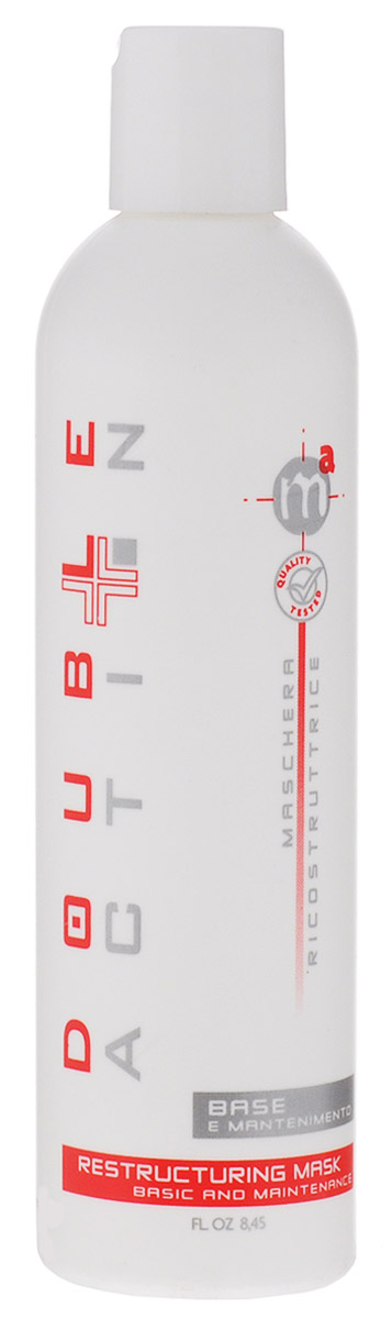 Hair Company Маска восстанавливающая Double Action Maschera Ricostruttrice Base E Mantenimento 250 мл010207/LB10696 RUS Hair Company Маска восстанавливающая Double Action Maschera Ricostruttrice Base E Mantenimento 250 мл010207/LB10696 RUSМаска восстанавливающая Hair Company Double Action Maschera Ricostruttrice Base E Mantenimento - потрясающая по эффекту, восстанавливающая маска для сухих, осветленных, обесцвеченных, химически завитых и уставших волос, утративших жизненную силу. Активная защита, воплощенная в текстуру легкого крема. Обеспечивает максимальный уход волосам. Восстанавливает волос изнутри и одновременно защищает от агрессивного воздействия окружающей среды. Увлажняет, питает, смягчает, кондиционирует и разглаживает поверхность волоса. Результат: мягкие, блестящие и послушные волосы.