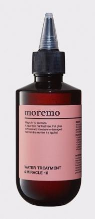 Moremo Жидкая маска для волос, Miracle 10, 200 мл8806050294367 Moremo Жидкая маска для волос, Miracle 10, 200 мл8806050294367Маска для волос в форме жидкости – это быстрый, легкий и простой способ наполнить волосы увлажняющими и питательными компонентами. Восстанавливающий комплекс-21 бережно ухаживает за поврежденными волосами , увлажняя и придавая здоровый блеск. Сбалансированная формула средства из кератина и воды позволяет менять консистенцию из жидкой в кремообразную. Она позволяет продлить молодость волос и сделать их легкими и послушными. Основные компоненты: восстанавливающий комплекс-21 (натуральный кератин 3х видов, натуральные аминокислоты 17-ти видов, экстракт облепихи).