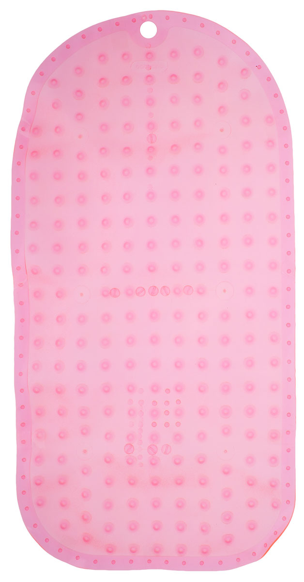 BabyOno Коврик противоскользящий для ванной цвет розовый 70 х 35 см1346_розовый BabyOno Коврик противоскользящий для ванной цвет розовый 70 х 35 см1346_розовыйКоврик противоскользящий для ванной BabyOno предназначен для детских ванночек, ванн и душевых кабин. Имеет присоски, исключающие перемещение коврика по поверхности. Для правильного закрепления коврика следует сначала наполнить ванну водой, а затем вложить коврик и равномерно прижать с каждой стороны. Во время купания ребенок должен находиться под постоянным присмотром взрослого. Перед первым и после каждого купания коврик следует промыть в теплой воде с добавлением детского мыла, ополоснуть и высушить. Изделие не является игрушкой. Хранить в месте, недоступном для детей. Не содержит фталатов. Товар сертифицирован.