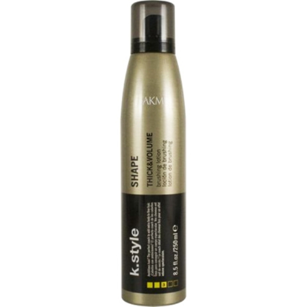 Lakme Лосьон для укладки волос, придающий объем Shape Brushing Lotion, 250 мл46413 Lakme Лосьон для укладки волос, придающий объем Shape Brushing Lotion, 250 мл46413Лосьон для укладки волос Lakme K Style Shape Обеспечивает максимальный объём и эластичную фиксацию. Идеально подходит для тонких волос. Устойчив к влажности. Содержит УФ фильтры. Древесно - травяной аромат. Степень фиксации - 3