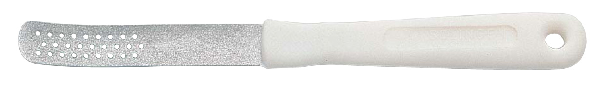 Becker-Manicure ERBE Пилка для ногтей ног. 20402040 Becker-Manicure ERBE Пилка для ногтей ног. 20402040Пилка с крупным сапфировым напылением для шлифовки ороговевшей кожи стоп и ногтей ног. Длина пилки 18,5 см Хранить в сухом недоступном для детей месте. Замена изделия не осуществляется в следующих случаях: - Использование не по назначению - Самостоятельный ремонт - Нарушение условий хранения