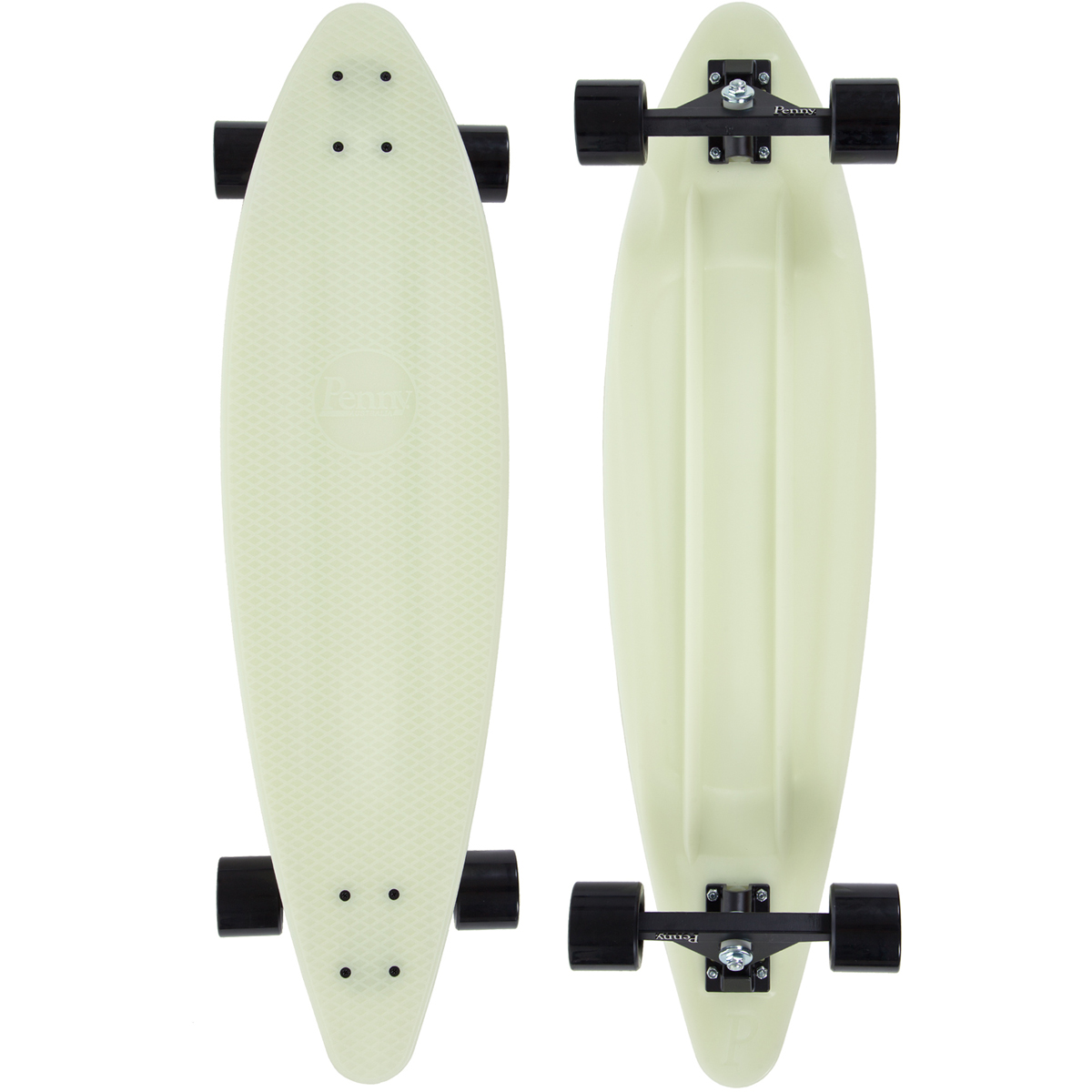 Лонгборд Penny Longboard 36, цвет: GlowWRA523700 Лонгборд Penny Longboard 36, цвет: GlowWRA523700Penny продукт 12-ти летнего опыта в производстве скейтбордов Бена Маккея. В Penny он вложил все что знал о дизайне и производстве, чтобы придумать качественную, крепкую, фановую и цветную виниловую доску пенни. PENNY комплект лонгборд для детей от 7-ми лет. Предназначен для активного отдыха.