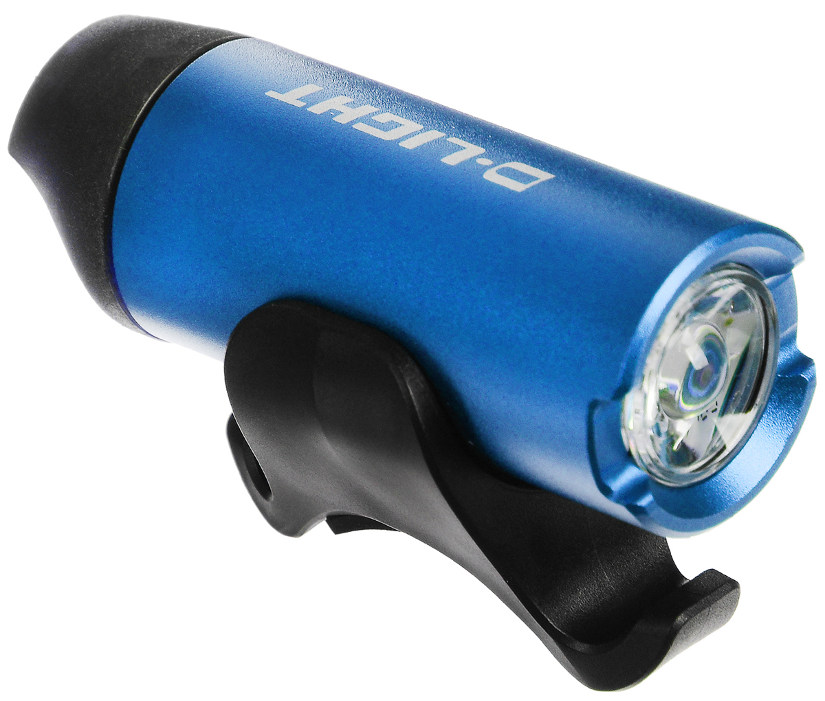 Фонарь велосипедный D-Light CG-123P, передний, с зарядкой от USB, цвет: синий, черныйCG-123P-Blue Фонарь велосипедный D-Light CG-123P, передний, с зарядкой от USB, цвет: синий, черныйCG-123P-BlueПередний велофонарь D-Light CG-123P предназначен для обеспечения большей безопасности при поездках в темное время суток. Он легко крепится и снимается без дополнительных инструментов. Корпус изделия выполнен из прочного алюминия. Фонарь имеет 4 режима: 3 вида яркости свечения и мигание. Изделие водонепроницаемо. Фонарь питается от литий-ионного аккумулятора, заряжающегося от компьютера при помощи встроенного USB. Время супер яркого свечения: 2 часа. Время усиленного свечения: 4 часа. Время обычного свечения: 9 часов. Время мигания: 18 ч. Мощность лампы: 3 Вт. Размер фонаря (без учета крепления): 7 х 2,7 х 2,7 см.