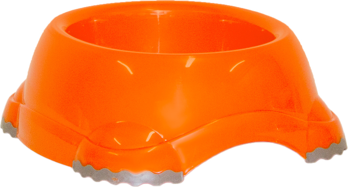 Миска Moderna Smarty bowl, с антискольжением, цвет: оранжевый, 19 х 7 см0120710 Миска Moderna Smarty bowl, с антискольжением, цвет: оранжевый, 19 х 7 см0120710Миска для корма и воды из полированного пластика. Ножки миски имеют резиновые накладки для предотвращения скольжения по полу. Качественный пластик не гнется, не ломается, не впитывает запахи, миска легко моется, имеет длительных срок эксплуатации. Стильный дизайн, широкая цветовая гамма. Специально разработанная конструкция для удобства Вашего питомца.Характеристики:Размер миски: 24 х 21 х 9 см;Глубина миски: 7 см;Цвет: оранжевый.
