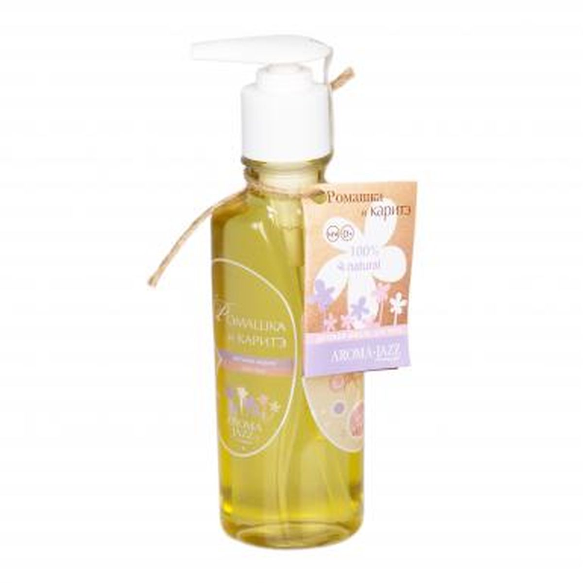 Aroma Jazz Детское масло Ромашка и каритэ, 200 мл7050 Aroma Jazz Детское масло Ромашка и каритэ, 200 мл7050Действие: бережно и надежно защищает нежную детскую кожу, снимает раздражения, оказывает успокаивающее действие на нервную систему.