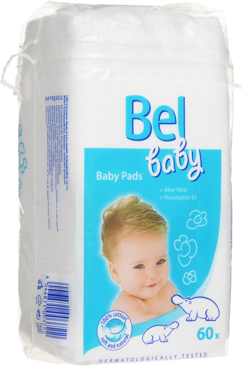 Hartmann Детские ватные подушечки Bel Baby Pads, 60 шт9185611 Hartmann Детские ватные подушечки Bel Baby Pads, 60 шт9185611Детские ватные подушечки Bel Baby Pads изготовлены из 100% хлопка и предназначены для бережного очищения и нанесения крема, лосьона, масла на кожу ребенка. Быстро пропитываются детским маслом или водой. Содержат алоэ вера и провитамин B5. Дерматологически протестированы.