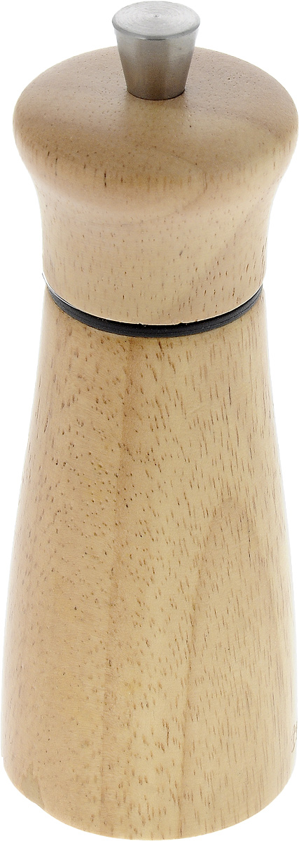 Мельница для перца и соли Tescoma Virgo Wood, высота 14 см658220 Мельница для перца и соли Tescoma Virgo Wood, высота 14 см658220Мельница для перца и соли Tescoma Virgo Wood - отличное приспособление для приготовления блюд с различными видами только что свежемолотого перца и соли. Изделие имеет керамический механизм размола и регулировку степени грубости помола перца и соли. В комплекте предусмотрены 2 цветных насадки-кольца - для перца и соли. Мельница выполнена из благородной древесины - бразильского каучука (Hevea brasiliensis). Не предназначена для мытья в посудомоечной машине.
