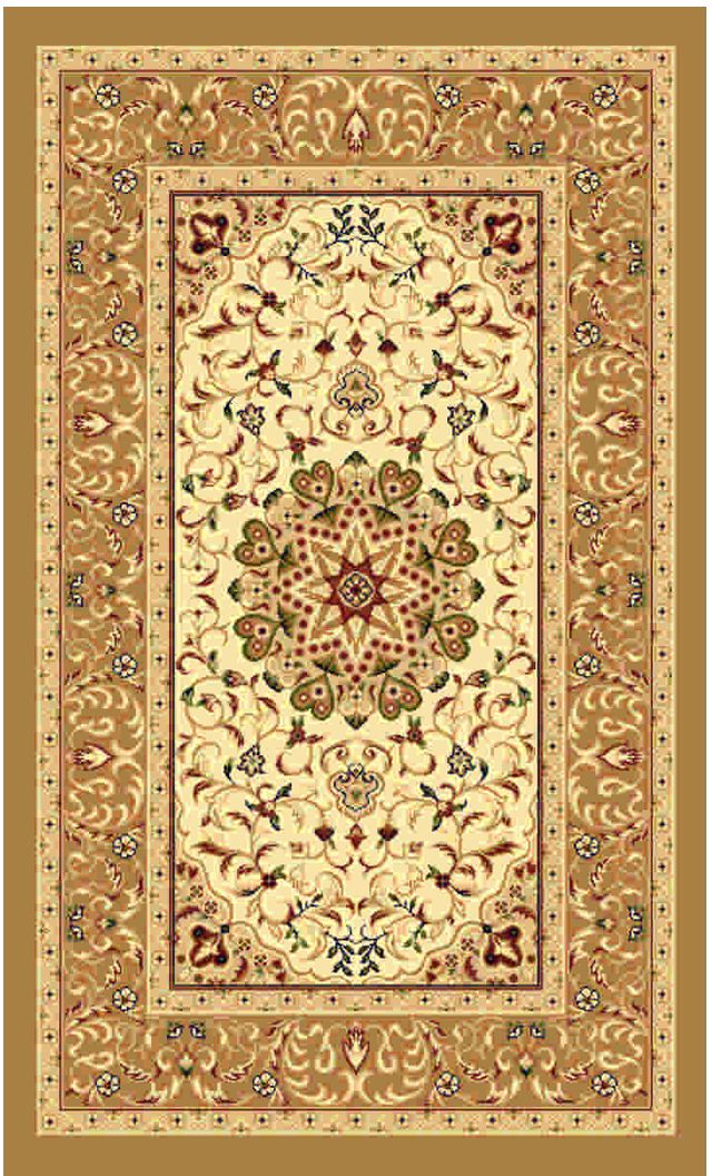 Ковер Kamalak tekstil, прямоугольный, 60 x 110 см. УК-0383УК-0383 Ковер Kamalak tekstil, прямоугольный, 60 x 110 см. УК-0383УК-0383Ковер Kamalak Tekstil изготовлен из прочного синтетического материала heat-set, улучшенного варианта полипропилена (эта нить получается в результате его дополнительной обработки). Полипропилен износостоек, нетоксичен, не впитывает влагу, не провоцирует аллергию. Структура волокна в полипропиленовых коврах гладкая, поэтому грязь не будет въедаться и скапливаться на ворсе. Практичный и износоустойчивый ворс не истирается и не накапливает статическое электричество. Ковер обладает хорошими показателями теплостойкости и шумоизоляции. Оригинальный рисунок позволит гармонично оформить интерьер комнаты, гостиной или прихожей. За счет невысокого ворса ковер легко чистить. При надлежащем уходе синтетический ковер прослужит долго, не утратив ни яркости узора, ни блеска ворса, ни упругости. Самый простой способ избавить изделие от грязи - пропылесосить его с обеих сторон (лицевой и изнаночной). Влажная уборка с применением шампуней и моющих средств не противопоказана. ...
