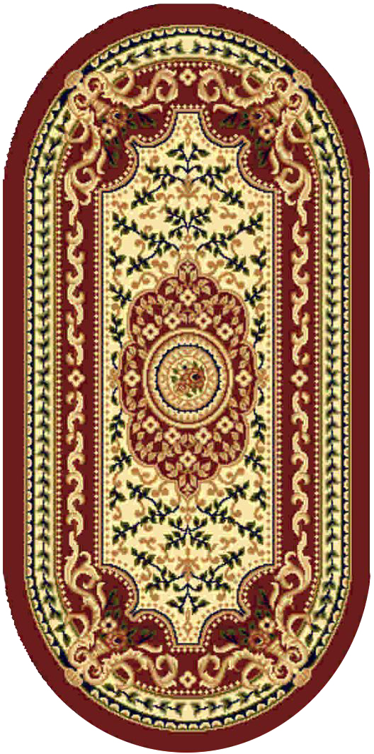 Ковер Kamalak tekstil, овальный, 100 x 150 см. УК-0413УК-0413 Ковер Kamalak tekstil, овальный, 100 x 150 см. УК-0413УК-0413Ковер Kamalak Tekstil изготовлен из прочного синтетического материала heat-set, улучшенного варианта полипропилена (эта нить получается в результате его дополнительной обработки). Полипропилен износостоек, нетоксичен, не впитывает влагу, не провоцирует аллергию. Структура волокна в полипропиленовых коврах гладкая, поэтому грязь не будет въедаться и скапливаться на ворсе. Практичный и износоустойчивый ворс не истирается и не накапливает статическое электричество. Ковер обладает хорошими показателями теплостойкости и шумоизоляции. Оригинальный рисунок позволит гармонично оформить интерьер комнаты, гостиной или прихожей. За счет невысокого ворса ковер легко чистить. При надлежащем уходе синтетический ковер прослужит долго, не утратив ни яркости узора, ни блеска ворса, ни упругости. Самый простой способ избавить изделие от грязи - пропылесосить его с обеих сторон (лицевой и изнаночной). Влажная уборка с применением шампуней и моющих средств не противопоказана. ...