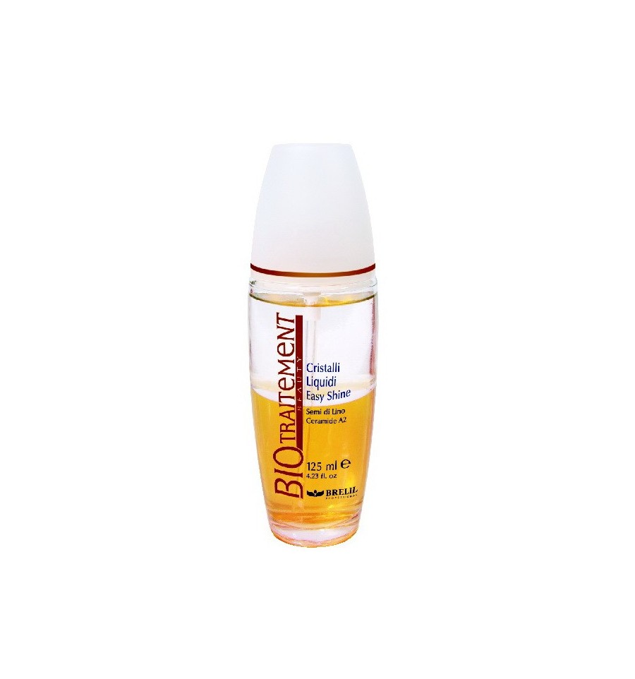 Brelil Блеск для волос Жидкие кристаллы Bio Traitement Beauty Liquid Crystal, 125 млMP59.4D Brelil Блеск для волос Жидкие кристаллы Bio Traitement Beauty Liquid Crystal, 125 млMP59.4DЖидкость против секущихся кончиков Brelil Bio Traitement Beauty Liquid Crystal с эффектом бриллиантового блеска предназначена для восстановления ломких, тонких и секущихся волос. Содержащиеся в составе жидкости экстракт льняного семени и Керамид А2 мягко ухаживают за волосами, насыщая волосы необходимыми витаминами и питательными веществами и эффективно восстанавливая структуру волос. Не содержит масла.