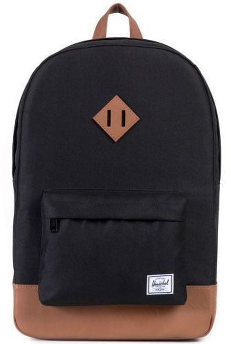 Рюкзак городской Herschel Heritage, цвет: черный, коричневый, 21,5 л10007-00055-OS Рюкзак городской Herschel Heritage, цвет: черный, коричневый, 21,5 л10007-00055-OSРюкзак Herschel Heritage - это функциональный класический дизайн с особым вниманием к деталям.