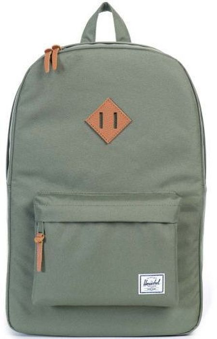 Рюкзак городской Herschel Heritage, цвет: зеленый, коричневый, 21,5 л10007-00923-OS Рюкзак городской Herschel Heritage, цвет: зеленый, коричневый, 21,5 л10007-00923-OSРюкзак Herschel Heritage - это функциональный класический дизайн с особым вниманием к деталям.