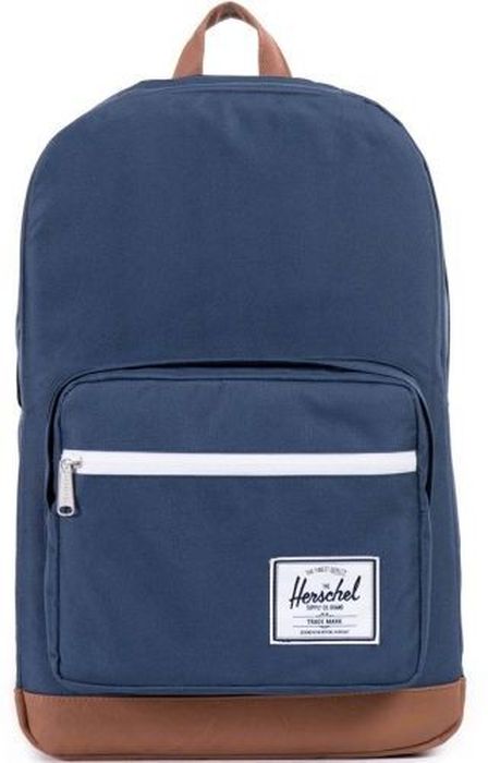 Рюкзак городской Herschel Pop Quiz, цвет: синий, коричневый, 22 л10011-00007-OS Рюкзак городской Herschel Pop Quiz, цвет: синий, коричневый, 22 л10011-00007-OSРюкзак Herschel Pop Quiz - универсальный рюкзак для школы и работы, с широким спектром карманов и органайзером.
