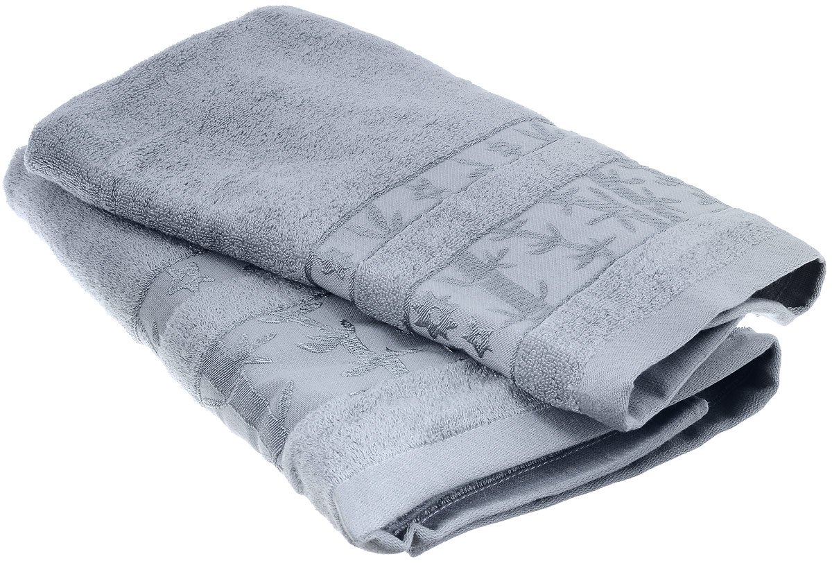 Набор бамбуковых полотенец Home Textile Бамбук, цвет: светло-серый, 2 штLX-OZ05 Набор бамбуковых полотенец Home Textile Бамбук, цвет: светло-серый, 2 штLX-OZ05Набор Home Textile Бамбук состоит из двух полотенец разного размера, выполненных из бамбука с добавлением хлопка (70% бамбук, 30% хлопок). Полотенца имеют гладкую, приятную на ощупь текстуру, бордюры декорированы вышивкой в виде стеблей бамбука. Мягкие и уютные, они прекрасно впитывают влагу, легко стираются и быстро сохнут. Кроме того, бамбуковые полотенца отличаются высокой износоустойчивостью и долгим сроком службы, а также обладают антибактериальными свойствами. Такой набор полотенец подарит массу положительных эмоций и приятных ощущений.