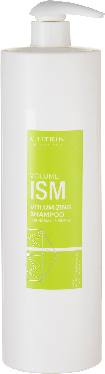 Cutrin Шампунь для придания объема Volumism Shampoo, 950 мл12637 Cutrin Шампунь для придания объема Volumism Shampoo, 950 мл12637Cutrin VOLUMISM придает дополнительный объем тонким и нормальным волосам при помощи уникального комплекса VolumeComplexTM: Березовый сахар (ксилитол) восстанавливает оптимальный гидробаланс, укрепляет волосы. Экстракт из березовых листьев и березовый сок дополняют и усиливают действие ксилитола. Хитозан обеспечивает объем и блеск. Касторовое масло, глицерин и пантенол оказывают ухаживающий эффект не только на волосы, но и на кожу головы.
