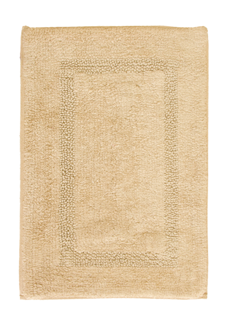 Коврик для ванной Arloni, двухсторонний, цвет: бежевый, 43 x 60 см80-0009-0000 Коврик для ванной Arloni, двухсторонний, цвет: бежевый, 43 x 60 см80-0009-0000Двухсторонний коврик для ванной Arloni выполнен из 100% хлопка. Коврик долго прослужит в вашем доме, добавляя тепло и уют, а также внесет неповторимый колорит в интерьер ванной комнаты.