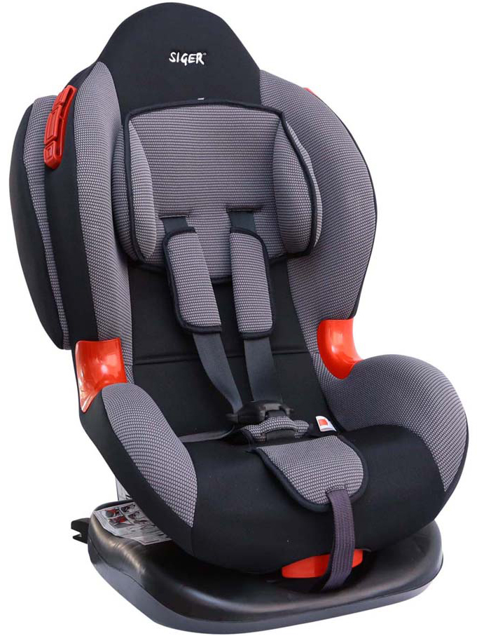 Siger Автокресло Кокон IsoFix цвет серый от 9 до 25 кгKRES0119 Siger Автокресло Кокон IsoFix цвет серый от 9 до 25 кгKRES0119Автокресло SigeКокон IsoFix относится к возрастной группе 1/2, для детей от 1 года до 7 лет, весом от 9 кг до 25 кг. Мягкий подголовник, специальная ортопедическая спинка и накладки внутренних ремней повышают уровень комфорта во время поездки. Специальные пластиковые накладки и направляющие штатного ремня гарантируют правильное прохождение ремня безопасности. Автокресло Siger Кокон Isofix имеет ярко-выраженную боковую и тыльную защиту головы. Чехол изготовлен из качественного износостойкого и гипоаллергенного материала. Шесть положений регулировки наклона автокресла позволяют ребенку удобно спать в дороге. За счет европейской системы крепления Isofix достигается безошибочная установка кресла в два щелчка. Автокресло крепится к силовому каркасу автомобиля, что обеспечивает повышенную безопасность. Детские удерживающие устройства Siger разработаны и выполнены в России с учетом анатомии российских детей. Двухпозиционная регулировка внутренних ремней позволяет...