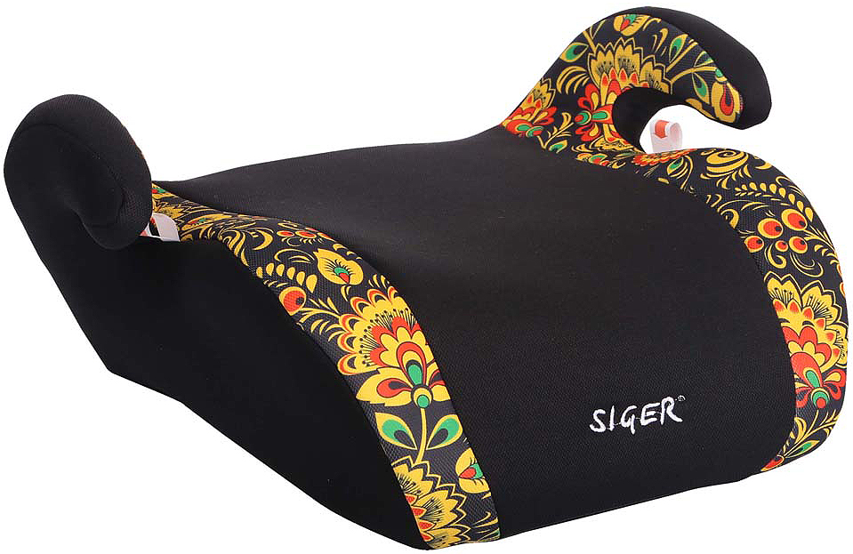 Siger Бустер Мякиш плюс Хохлома от 22 до 36 кгSM/DK-400 Nyusha Siger Бустер Мякиш плюс Хохлома от 22 до 36 кгSM/DK-400 NyushaАвтокресло Siger Мякиш плюс. Хохлома относится к возрастной группе 3, для детей от 6 до 12 лет, весом от 22 до 36 кг.В основе кресла Siger Мякиш плюс усиленный каркас. Износостойкий съемный чехол выполнен из нетоксичного гипоаллергенного материала, легко стирается. Ортопедическая форма сиденья создает дополнительное удобство во время поездки.Детские удерживающие устройства Siger разработаны и изготовлены в России с учетом анатомии российских детей. Увеличенное посадочное место обеспечивает удобство в поездке, как в летней, так и в зимней одежде. Автокресло успешно прошло все необходимые тесты и имеет сертификат соответствия техническому регламенту РФ и таможенному союзу.