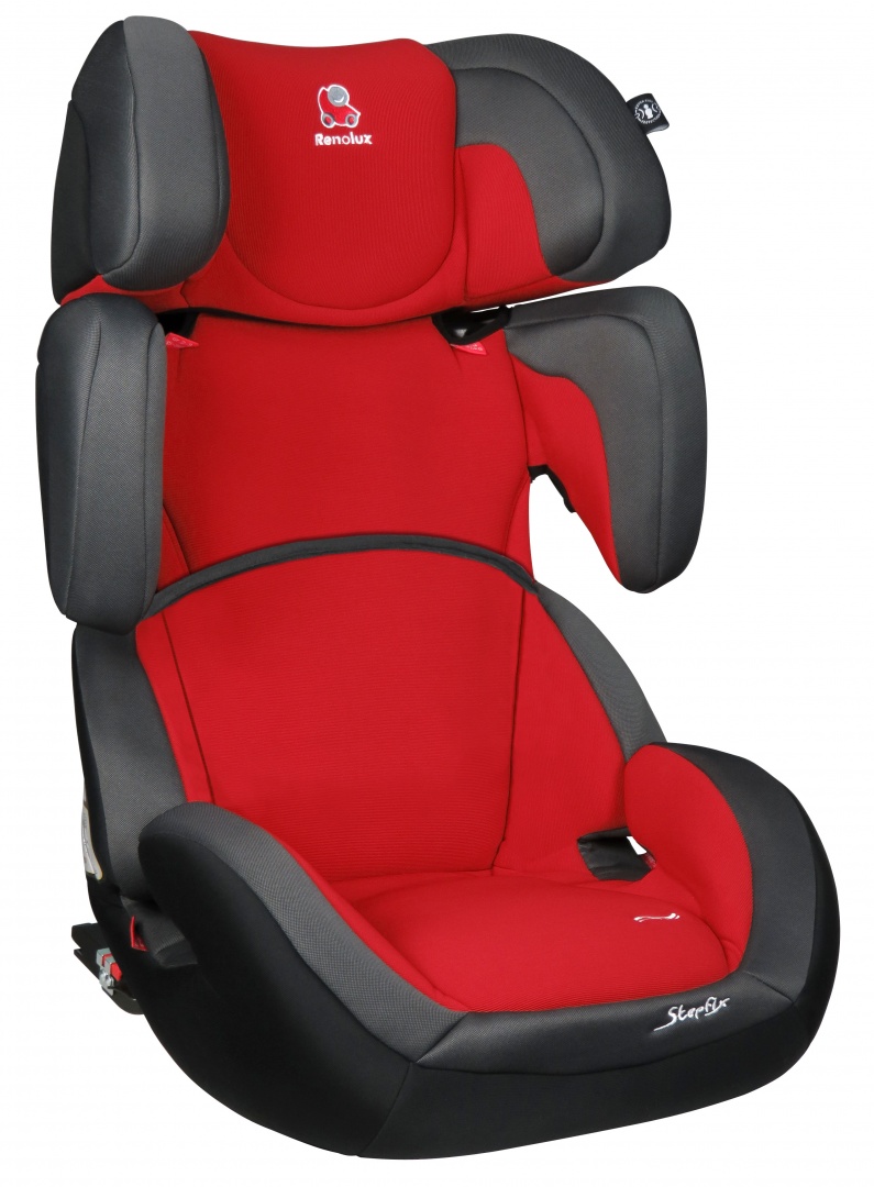 Renolux Автокресло StepFix Romeo цвет красный серый291663 Renolux Автокресло StepFix Romeo цвет красный серый291663Автокресло StepFix группы 2/3 рассчитано на долговременное использование для перевозки детей от 3 до 12 лет. Конструкция кресла позволяет удобно и безопасно расположиться детям более 15 кг и менее 36 кг. Renolux StepFix - адаптируемое кресло-бустер которое растёт вместе с вашим ребёнком. Конструкция кресла позволяет удобно и безопасно расположиться малышам весом более 9 кг и детям весом менее 36 кг. Боковая защита, регулируемый подголовник и регулируемые ремни безопасности, а также возможность демонтажа специальной вставки позволяют креслу расти вместе с ребенком. Кресло Renolux StepFix оснащено стальным каркасом покрытого пенополиуретановой пеной повышенной плотности. Подголовник и спинка регулируются по высоте, имеется удобные подлокотники, анатомическая подушка и боковая защита. Регулируемая спинка и подголовник обеспечивают возможность максимально адаптировать кресло под рост ребенка, а регулируемый наклон спинки делает более комфортным...
