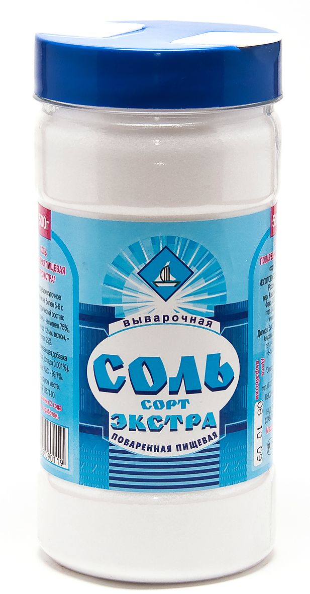 Salina соль экстра, 500 г1824 Salina соль экстра, 500 г1824Пищевая выварочная соль Salina Экстра производится по технологии вакуумного упаривания рассола. Такая технология позволяет избавиться от посторонних примесей и обеспечивает содержание основного вещества - хлористого натрия (NaCl) до 99%. Благодаря глубокой степени очистки исходного рассола и специальным приемам ведения технологического процесса его упаривания, удается в 50-70 раз снизить содержание посторонних компонентов в пищевой соли, по сравнению с содержанием их в исходном сырье. Уважаемые клиенты! Обращаем ваше внимание, что полный перечень состава продукта представлен на дополнительном изображении.