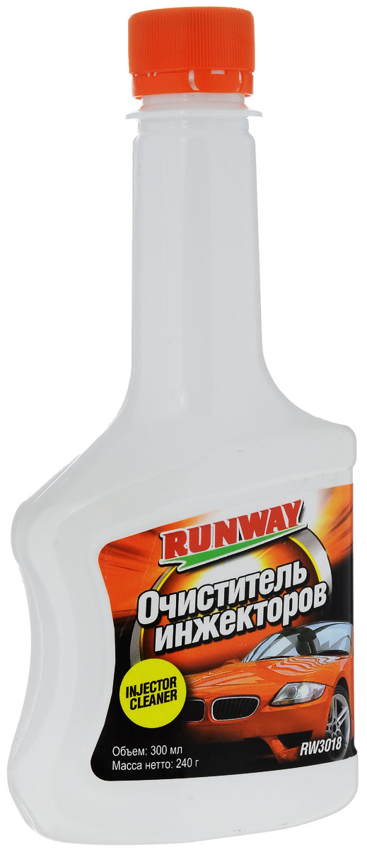 Очиститель инжекторов Runway, 300 млRW3018 Очиститель инжекторов Runway, 300 млRW3018Очиститель инжекторов Runway нормализует и поддерживает на заданном уровне впрыск топлива. Очищает, смазывает и препятствует засорению топливных инжекторов. Предотвращает образование отложений и нагара на клапанах и в камере сгорания. Улучшает приемистость автомобиля. Снижает расход бензина и токсичность выхлопных газов. Товар сертифицирован.
