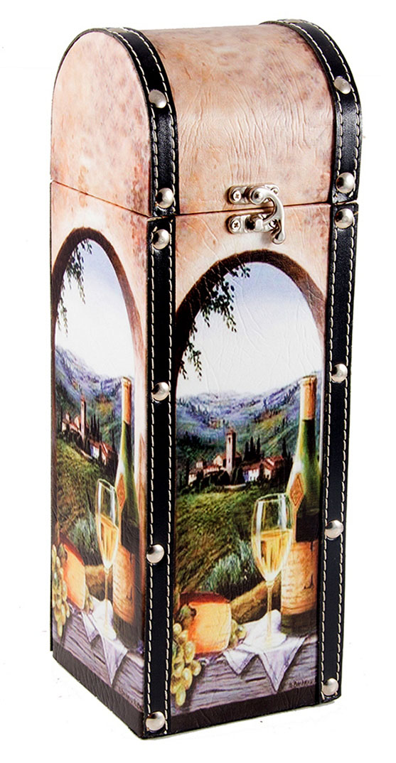 Шкатулка Roura Decoracion Сундучок, под бутылку, 12 х 12 х 35 см. 34718FS-91909 Шкатулка Roura Decoracion Сундучок, под бутылку, 12 х 12 х 35 см. 34718FS-91909Шкатулка Roura Decoracion Сундучок предназначена для хранения бутылок с вином. Она не оставит равнодушным ни одного любителя оригинальных вещей. Данная модель надежно закрывается на металлический замок. Сочетание оригинального дизайна и функциональной вещи.