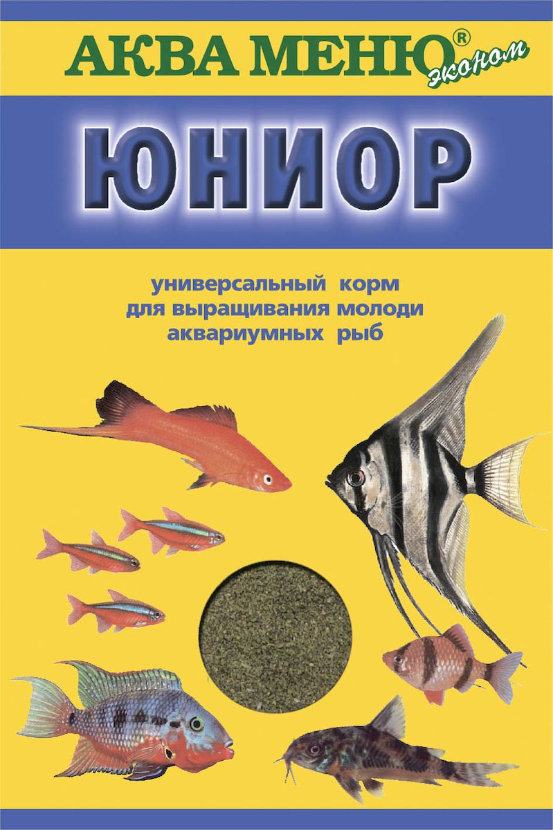 Корм для рыб Аква Меню Юниор, для молодняка аквариумных рыб, 20 г0120710 Корм для рыб Аква Меню Юниор, для молодняка аквариумных рыб, 20 г0120710ежедневный корм для молодняка аквариумных рыб