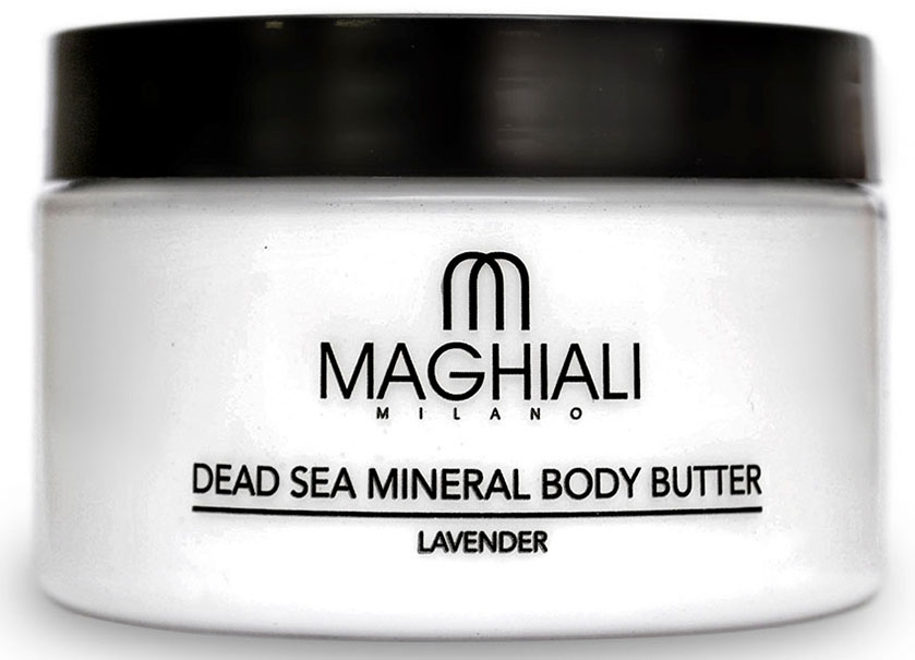 Maghiali Сливки для тела Dead sea Mineral, лаванда, 250 млБ33041 Maghiali Сливки для тела Dead sea Mineral, лаванда, 250 млБ33041Крем-масло Maghiali для тела Лаванда с удивительно шелковистой текстурой на основе масла ши, богато жирными кислотами и витамином E.Эффективно смягчает кожу тела и улучшает уровень ее увлажненности, устраняет шелушение и раздражение, способствует замедлению процесса старения кожи и появления морщин.Масло для тела Maghiali прекрасно подходит для стран с холодным климатом. Обогащено маслом семян жожоба, соком алоэ и экстрактом ромашки для смягчения кожи. Формула масла для тела Maghiali содержит также 27 витаминов и минералов Мертвого моря, которые помогают поддерживать здоровое состояние кожи и придают ей ощущение свежести.Крем-масло Maghiali с экстрактом лаванды успокаивает, помогает избавиться от стресса, расслабляет.