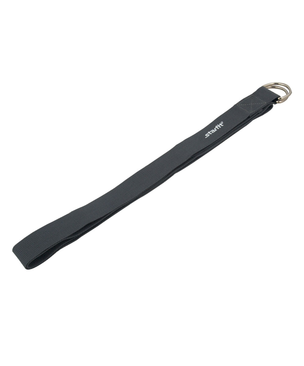 Ремень для йоги Starfit FA-103, цвет: серый, 186 х 3,8 смУТ-00009060 Ремень для йоги Starfit FA-103, цвет: серый, 186 х 3,8 смУТ-00009060Ремень для йоги Star Fit FA-103 изготовлен из прочной ткани. Ремень поможет выполнить упражнения при недостаточной растяжке мышц и связок, а также будет помощником в позициях в йоге. Аксессуар необходим для выполнения сложных упражнений, требующих максимальной гибкости и сноровки.