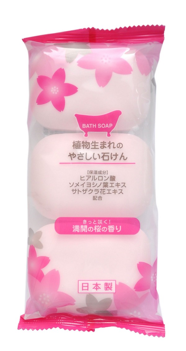 Max Soap Мыло туалетное, с ароматом сакуры, 3шт х 80 г038037 Max Soap Мыло туалетное, с ароматом сакуры, 3шт х 80 г038037Мыло образует густую мягкую пену, очищает и освежает кожу тела. Благодаря гиалуроновой кислоте не сушит кожу. Изготовлено по традиционному способу мыловарения (с мыльной основой из натуральных растительных компонентов). Экономично в использовании. Обладает ароматом сакуры.