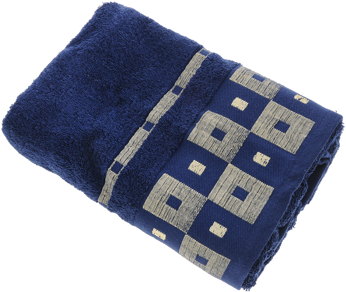 Полотенце Aisha Home Textile, цвет: синий, 70 х 140 смУзТ-ПМ-114-09-19к Полотенце Aisha Home Textile, цвет: синий, 70 х 140 смУзТ-ПМ-114-09-19кМахровые полотенца AISHA Home Textile идеальное сочетание цены и качества. Полотенца упакованы в стильную подарочную коробку. В состав входит только натуральное волокно - хлопок. Лаконичные бордюры подойдут для любого интерьера ванной комнаты. Полотенца прекрасно впитывает влагу и быстро сохнут. При соблюдении рекомендаций по уходу не линяют и не теряют форму даже после многократных стирок. Состав: 100% хлопок.