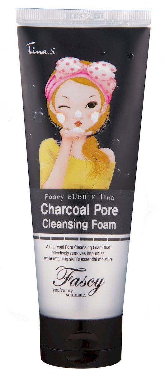 Fascy Пенка для глубокого очищения кожи лица с древесным углем BUBBLE Tina Charcoal Pore Cleansing Foam, 150 мл415223 Fascy Пенка для глубокого очищения кожи лица с древесным углем BUBBLE Tina Charcoal Pore Cleansing Foam, 150 мл415223Пенка эффективно абсорбирует кожный жир, очищает поры, отшелушивает омертвевшие клетки эпидермиса, активизируя процессы клеточного обновления. Древесный уголь в составе идеально подходит для чувствительной кожи: деликатно, но эффективно вытягивает загрязнения из пор, не изменяя естественный pH-баланс кожи. В комплекте к пенке прилагается тканевая увлажняющая маска. Способ применения (пенка): выдавить небольшое количество средства на влажные ладони, вспенить, нанести на лицо лёгкими массажными движениями, смыть. Способ применения (маска): распределить маску на очищенную кожу лица, оставить на 15-20 минут, снять маску и дать впитаться остаткам средства в кожу. Меры предосторожности: при возникновении раздражения прекратите использование и обратитесь к дерматологу. При попадании продукта на слизистые оболочки обильно промойте водой. Храните в защищенном от прямых солнечных лучей месте, недоступном для детей. Состав (пенка): вода, глицерин, глицерет-26, бутиленгликоль,...