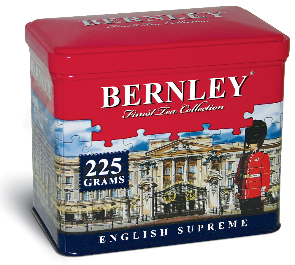 Bernley English Supreme черный листовой чай, 225 г (ж/б)0120710 Bernley English Supreme черный листовой чай, 225 г (ж/б)0120710Листовой черный чай торговой марки Bernley с его первозданной свежестью и поистине аристократическим благородством - прекрасный выбор для искушенных ценителей настоящего цейлонского чая высшего качества.
