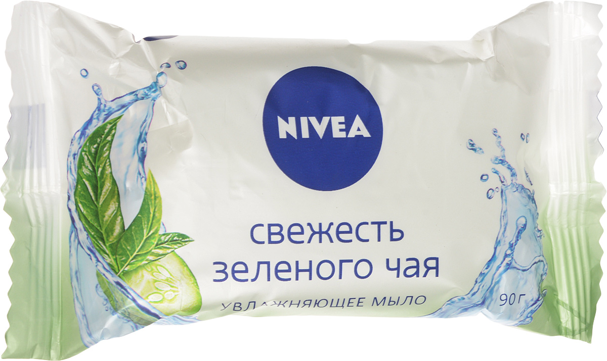 NIVEA Мыло-уход Свежесть зеленого чая 90 грZAKN4-BLA NIVEA Мыло-уход Свежесть зеленого чая 90 грZAKN4-BLAМыло Огурец и зеленый чай от NIVEA с натуральным экстрактом из огурца и тонким ароматом зеленого чая нежно очищает и освежает кожу. Товар сертифицирован.