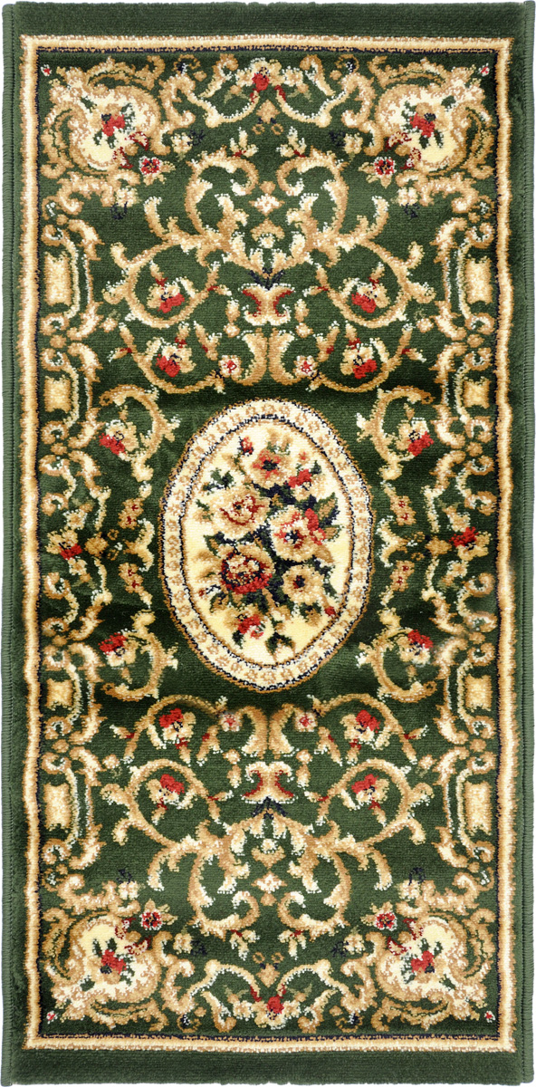 Ковер Kamalak Tekstil, прямоугольный, 50 x 100 см. УК-0491УК-0491 Ковер Kamalak Tekstil, прямоугольный, 50 x 100 см. УК-0491УК-0491Ковер Kamalak Tekstil изготовлен из прочного синтетического материала heat-set, улучшенного варианта полипропилена (эта нить получается в результате его дополнительной обработки). Полипропилен износостоек, нетоксичен, не впитывает влагу, не провоцирует аллергию. Структура волокна в полипропиленовых коврах гладкая, поэтому грязь не будет въедаться и скапливаться на ворсе. Практичный и износоустойчивый ворс не истирается и не накапливает статическое электричество. Ковер обладает хорошими показателями теплостойкости и шумоизоляции. Оригинальный рисунок позволит гармонично оформить интерьер комнаты, гостиной или прихожей. За счет невысокого ворса ковер легко чистить. При надлежащем уходе синтетический ковер прослужит долго, не утратив ни яркости узора, ни блеска ворса, ни упругости. Самый простой способ избавить изделие от грязи - пропылесосить его с обеих сторон (лицевой и изнаночной). Влажная уборка с применением шампуней и...