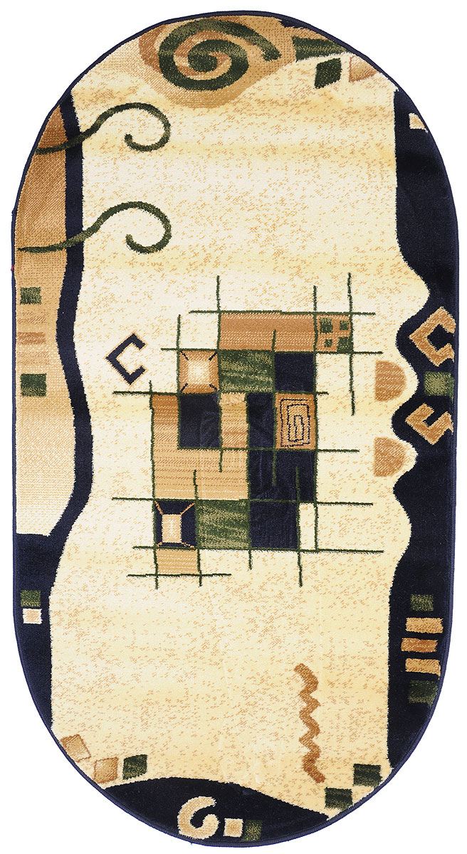 Ковер Kamalak Tekstil, овальный, 80 x 150 см. УК-0335УК-0335 Ковер Kamalak Tekstil, овальный, 80 x 150 см. УК-0335УК-0335Ковер Kamalak Tekstil изготовлен из прочного синтетического материала heat-set, улучшенного варианта полипропилена (эта нить получается в результате его дополнительной обработки). Полипропилен износостоек, нетоксичен, не впитывает влагу, не провоцирует аллергию. Структура волокна в полипропиленовых коврах гладкая, поэтому грязь не будет въедаться и скапливаться на ворсе. Практичный и износоустойчивый ворс не истирается и не накапливает статическое электричество. Ковер обладает хорошими показателями теплостойкости и шумоизоляции. Оригинальный рисунок позволит гармонично оформить интерьер комнаты, гостиной или прихожей. За счет невысокого ворса ковер легко чистить. При надлежащем уходе синтетический ковер прослужит долго, не утратив ни яркости узора, ни блеска ворса, ни упругости. Самый простой способ избавить изделие от грязи - пропылесосить его с обеих сторон (лицевой и изнаночной). Влажная уборка с применением шампуней и...